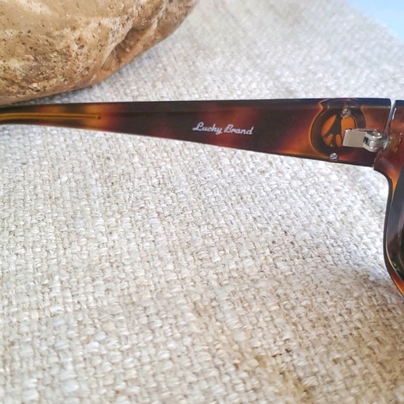 Lucky Brand Eyeglass Frames Faux Tortoise Print - Picture 7 of 10